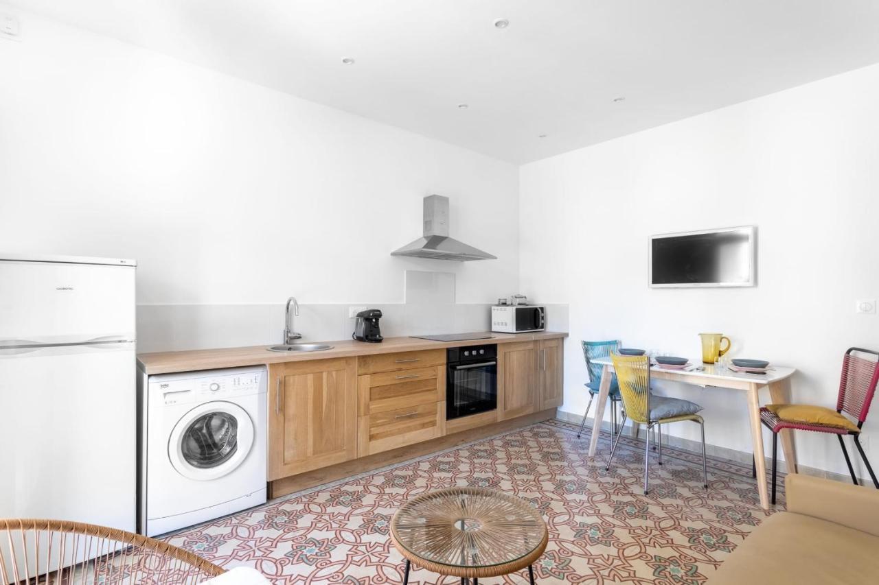 Luxurious 1 bedroom, AC, terrace, close beaches - Dodo et Tartine Carqueiranne Exterior foto